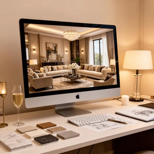 Visualisation 3D d'un intérieur — HFconcept